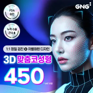 GNG 3D맞춤 코성형