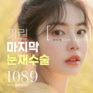 눈성형 종착역 기린 눈재수술 