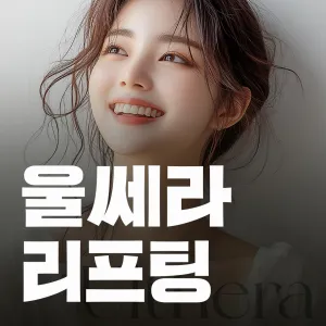 울쎄라 리프팅 100샷 정품팁 사용