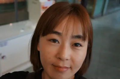 신랑이 지금모습도 이쁘다고 수술반대했었는데..