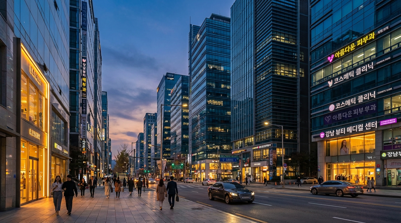 강남 미용 병원가