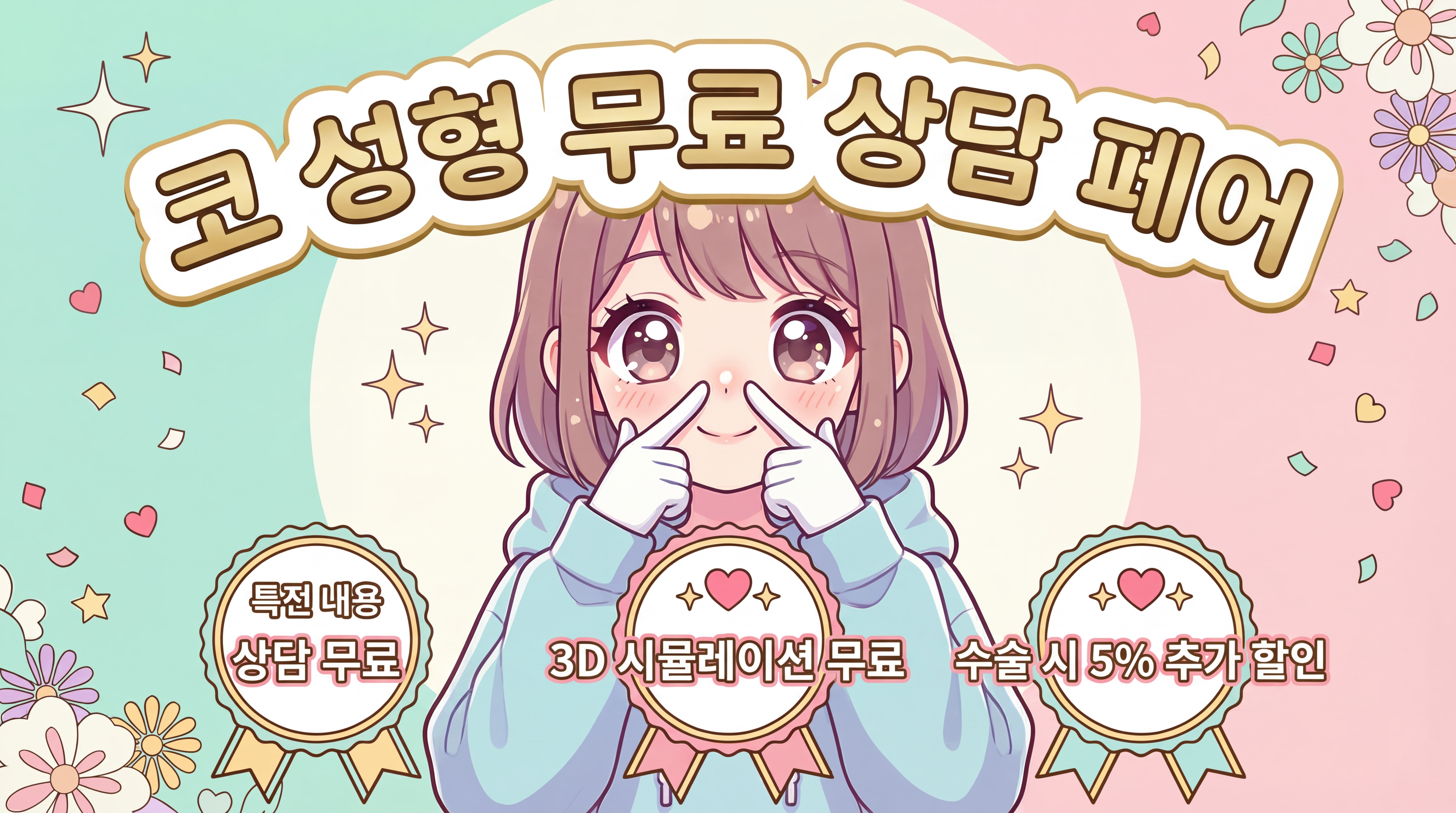 코 성형 페어 - 상담 무료