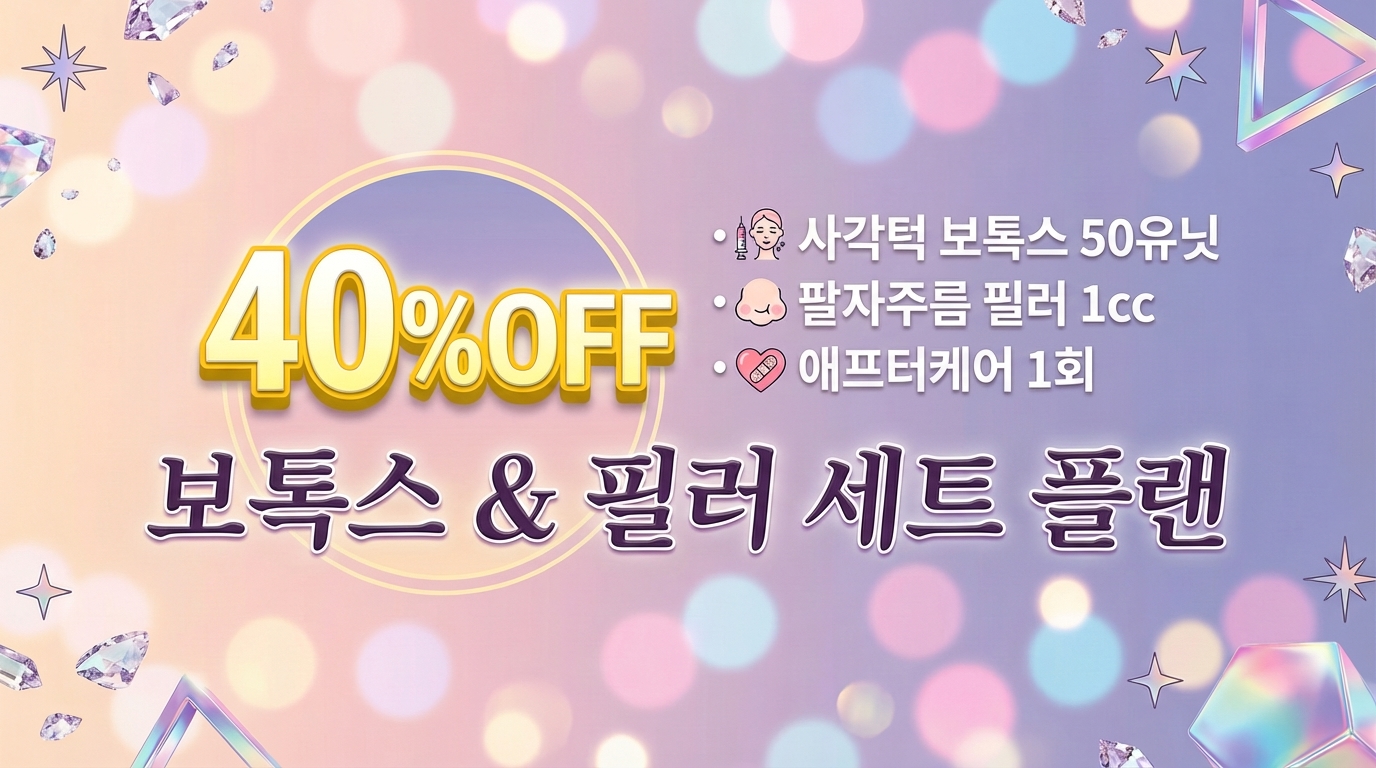 보톡스&필러 세트 할인