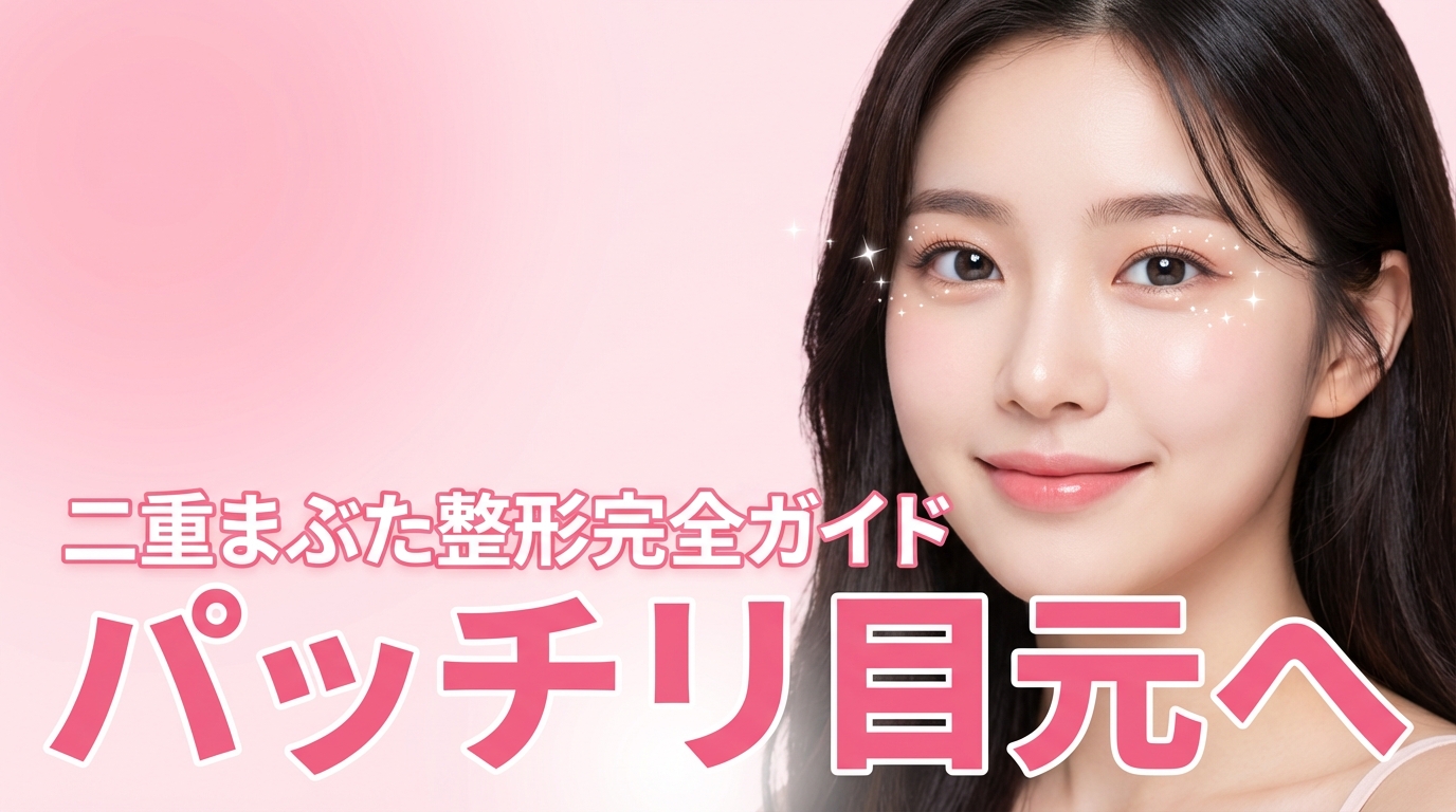 쌍꺼풀 수술 완전 가이드｜매몰법・절개법의 차이부터 수술 후 케어까지 철저 해설