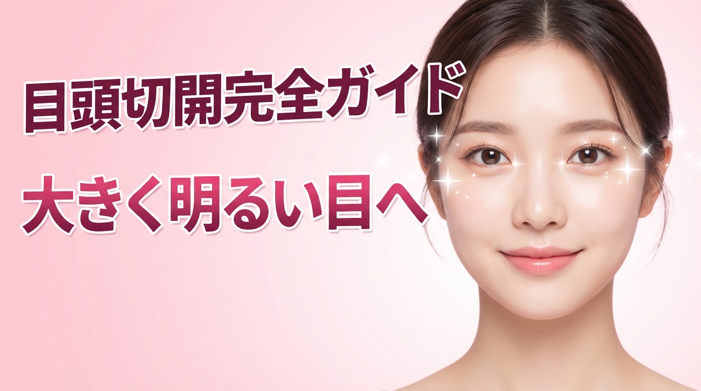 앞트임 완전 가이드｜몽고 주름 해소・수술 방법・흉터 케어까지 철저 해설